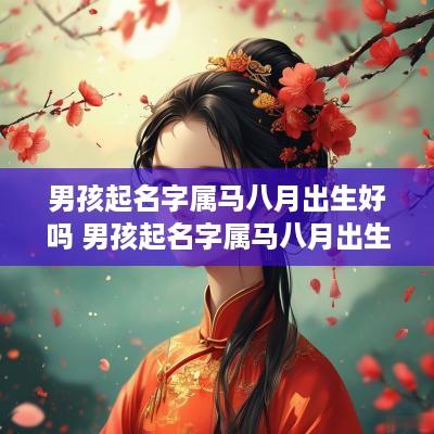 男孩起名字属马八月出生好吗 男孩起名字属马八月出生好吗