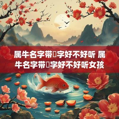 属牛名字带玥字好不好听 属牛名字带玥字好不好听女孩
