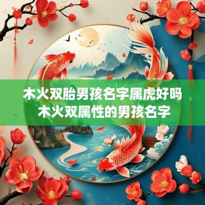 木火双胎男孩名字属虎好吗 木火双属性的男孩名字