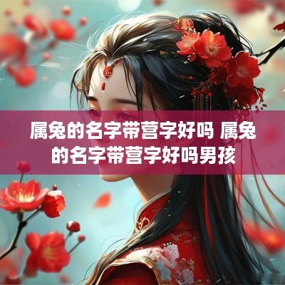 属兔的名字带营字好吗 属兔的名字带营字好吗男孩