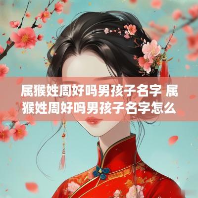 属猴姓周好吗男孩子名字 属猴姓周好吗男孩子名字怎么取