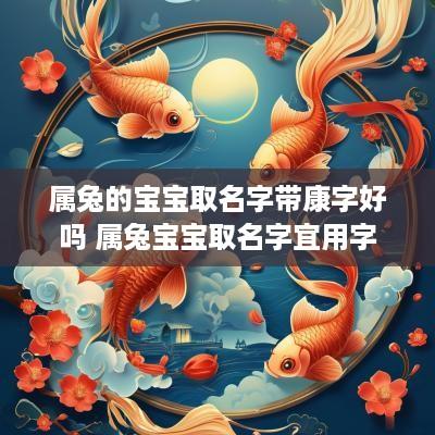 属兔的宝宝取名字带康字好吗 属兔宝宝取名字宜用字