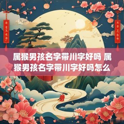 属猴男孩名字带川字好吗 属猴男孩名字带川字好吗怎么取