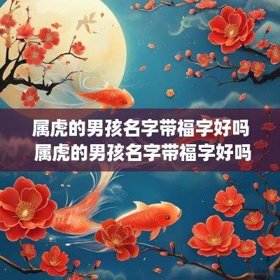 属虎的男孩名字带福字好吗 属虎的男孩名字带福字好吗 属虎的男孩名字带福字好吗 属虎的男孩名字带福字好吗