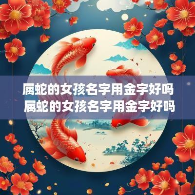 属蛇的女孩名字用金字好吗 属蛇的女孩名字用金字好吗怎么取