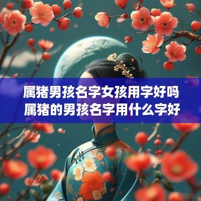 属猪男孩名字女孩用字好吗 属猪的男孩名字用什么字好