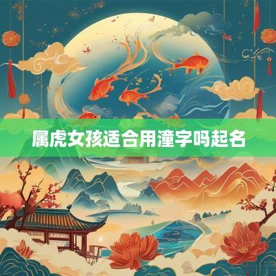 属虎女孩适合用潼字吗起名