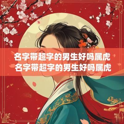 名字带超字的男生好吗属虎 名字带超字的男生好吗属虎女