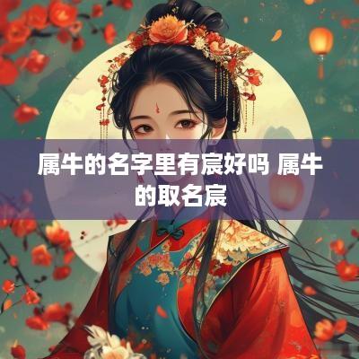 属牛的名字里有宸好吗 属牛的取名宸