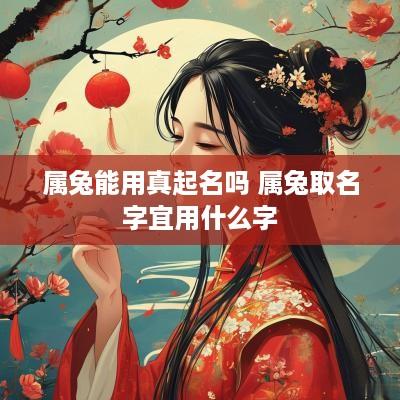 属兔能用真起名吗 属兔取名字宜用什么字