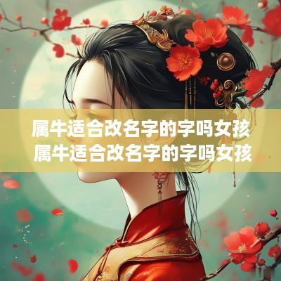 属牛适合改名字的字吗女孩 属牛适合改名字的字吗女孩子