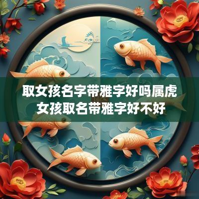 取女孩名字带雅字好吗属虎 女孩取名带雅字好不好