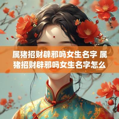 属猪招财辟邪吗女生名字 属猪招财辟邪吗女生名字怎么取