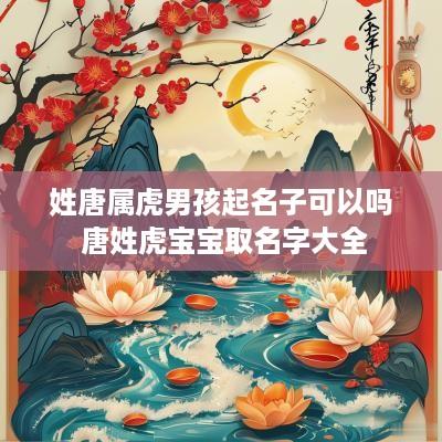 姓唐属虎男孩起名子可以吗 唐姓虎宝宝取名字大全