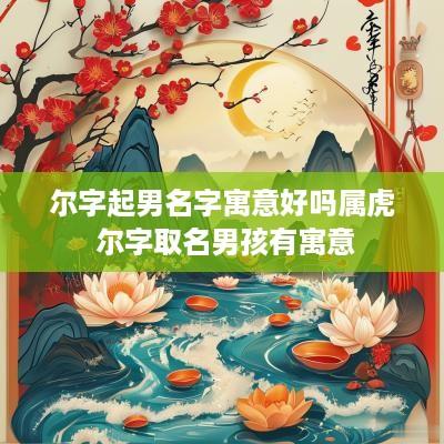 尔字起男名字寓意好吗属虎 尔字取名男孩有寓意