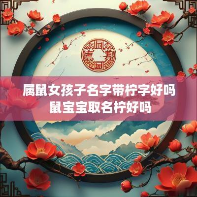 属鼠女孩子名字带柠字好吗 鼠宝宝取名柠好吗