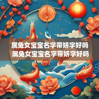 属兔女宝宝名字带妍字好吗 属兔女宝宝名字带妍字好吗