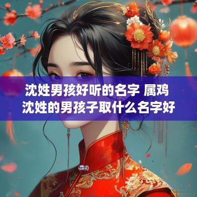沈姓男孩好听的名字 属鸡 沈姓的男孩子取什么名字好