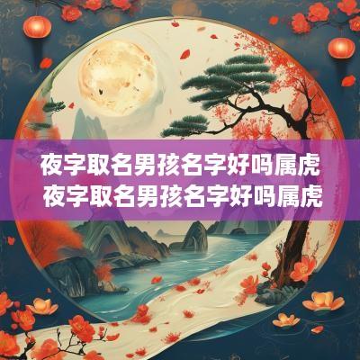 夜字取名男孩名字好吗属虎 夜字取名男孩名字好吗属虎的