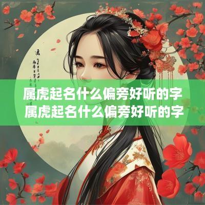 属虎起名什么偏旁好听的字 属虎起名什么偏旁好听的字有哪些
