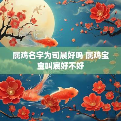 属鸡名字为司晨好吗 属鸡宝宝叫宸好不好