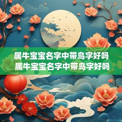 属牛宝宝名字中带鸟字好吗 属牛宝宝名字中带鸟字好吗男孩