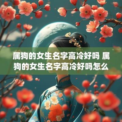 属狗的女生名字高冷好吗 属狗的女生名字高冷好吗怎么取