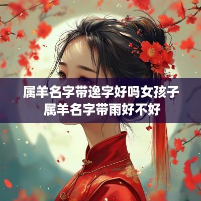 属羊名字带逸字好吗女孩子 属羊名字带雨好不好
