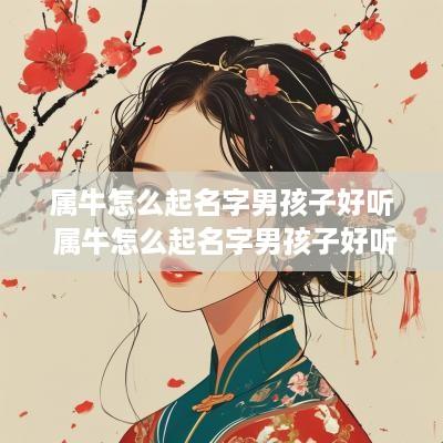 属牛怎么起名字男孩子好听 属牛怎么起名字男孩子好听点