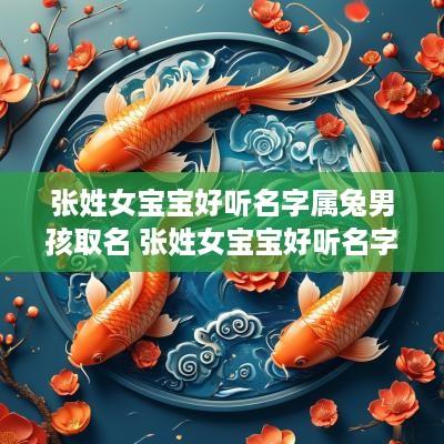 张姓女宝宝好听名字属兔男孩取名 张姓女宝宝好听名字属兔男孩取名大全