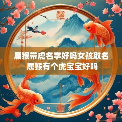 属猴带虎名字好吗女孩取名 属猴有个虎宝宝好吗