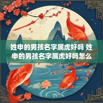 姓申的男孩名字属虎好吗 姓申的男孩名字属虎好吗怎么取
