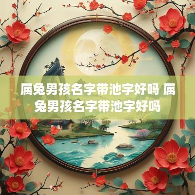 属兔男孩名字带池字好吗 属兔男孩名字带池字好吗