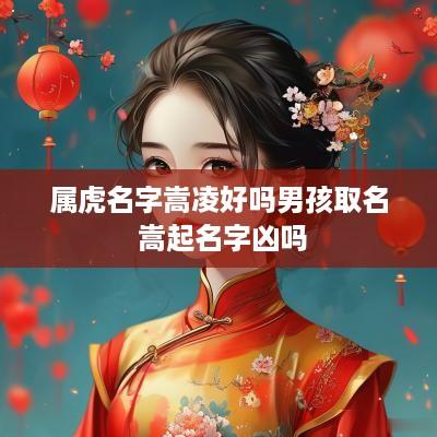 属虎名字嵩凌好吗男孩取名 嵩起名字凶吗