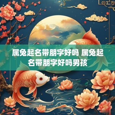 属兔起名带朋字好吗 属兔起名带朋字好吗男孩