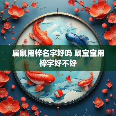 属鼠用梓名字好吗 鼠宝宝用梓字好不好