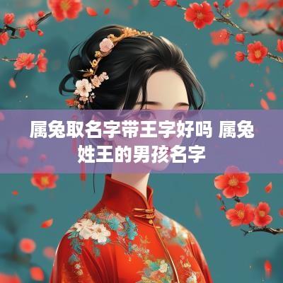 属兔取名字带王字好吗 属兔姓王的男孩名字