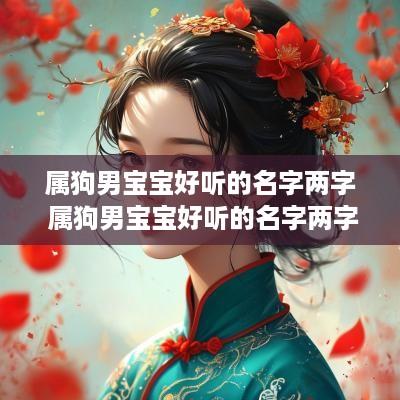 属狗男宝宝好听的名字两字 属狗男宝宝好听的名字两字有哪些