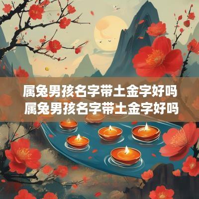 属兔男孩名字带土金字好吗 属兔男孩名字带土金字好吗怎么取