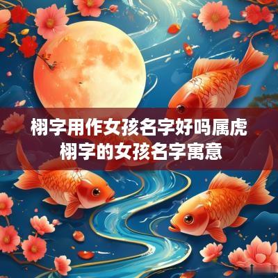 栩字用作女孩名字好吗属虎 栩字的女孩名字寓意