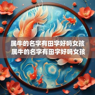 属牛的名字有田字好吗女孩 属牛的名字有田字好吗女孩怎么取