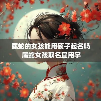 属蛇的女孩能用硕子起名吗 属蛇女孩取名宜用字