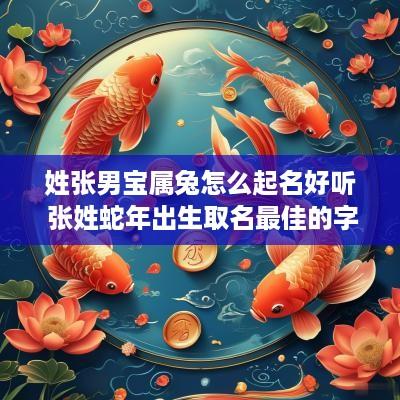 姓张男宝属兔怎么起名好听 张姓蛇年出生取名最佳的字