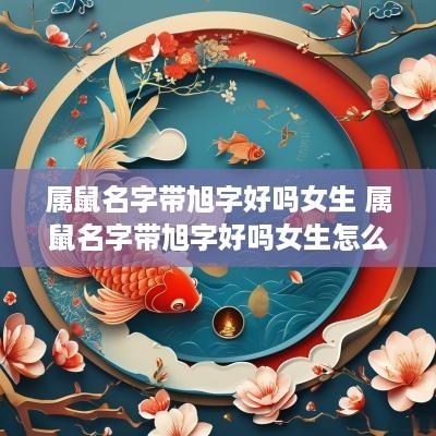 属鼠名字带旭字好吗女生 属鼠名字带旭字好吗女生怎么取