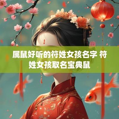 属鼠好听的符姓女孩名字 符姓女孩取名宝典鼠