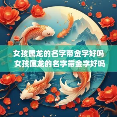 女孩属龙的名字带金字好吗 女孩属龙的名字带金字好吗还是带木