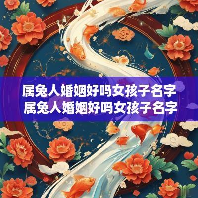 属兔人婚姻好吗女孩子名字 属兔人婚姻好吗女孩子名字叫什么