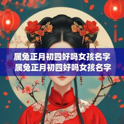 属兔正月初四好吗女孩名字 属兔正月初四好吗女孩名字大全