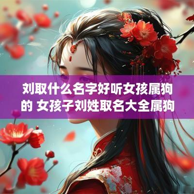 刘取什么名字好听女孩属狗的 女孩子刘姓取名大全属狗