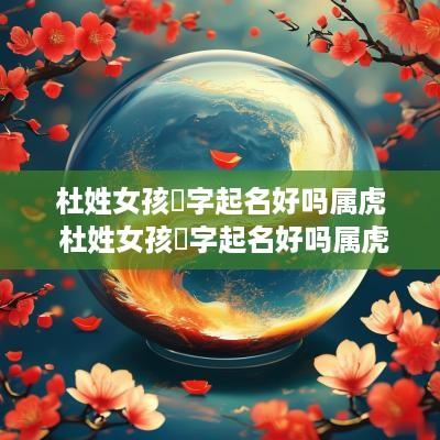 杜姓女孩玥字起名好吗属虎 杜姓女孩玥字起名好吗属虎男孩